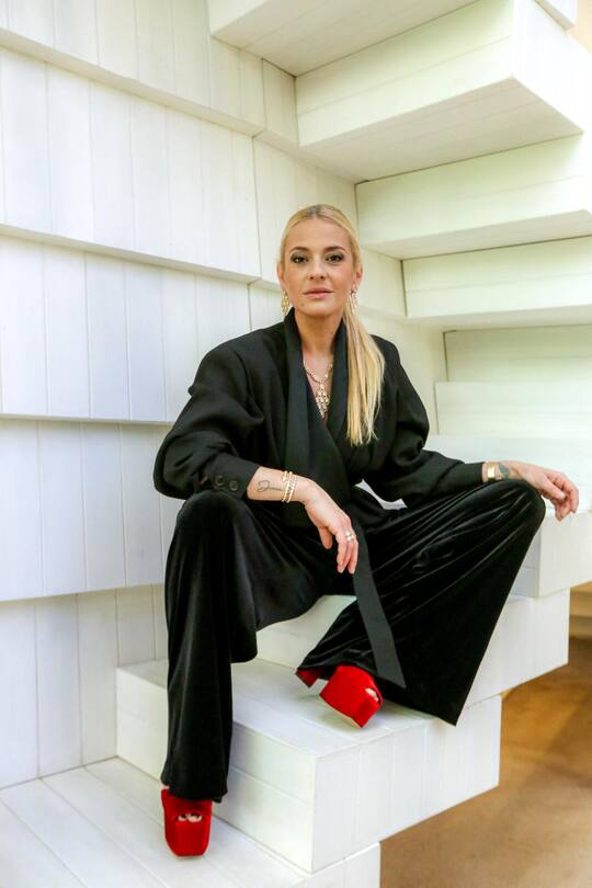 Christa Rigozzi in Dubai. © Hyku Photography