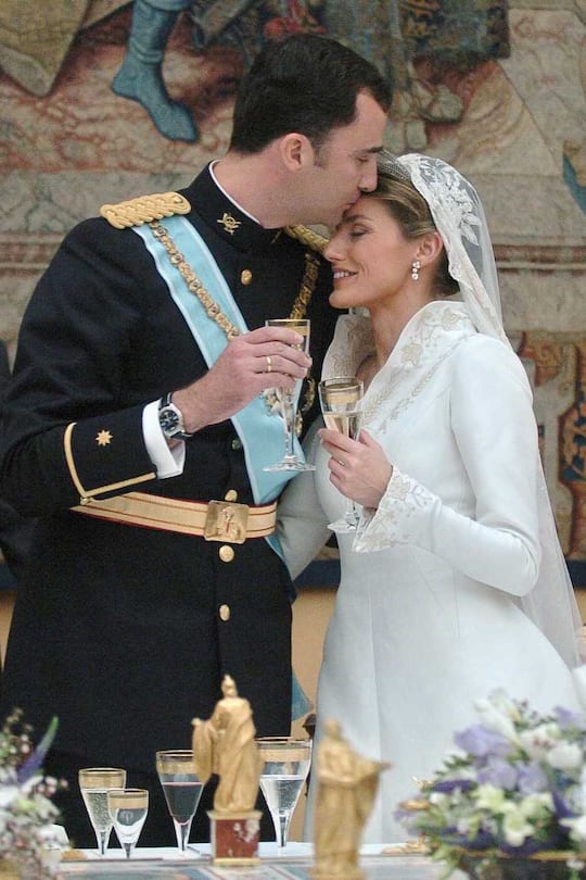 Letizia Spanien Felipe Hochzeit