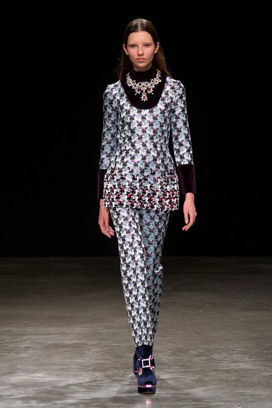 Mary Katrantzou London Fashion Week HW 2017