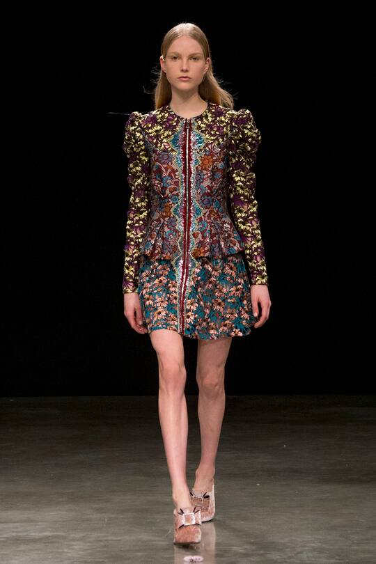 Mary Katrantzou London Fashion Week HW 2017