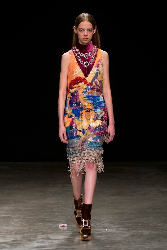 Mary Katrantzou London Fashion Week HW 2017
