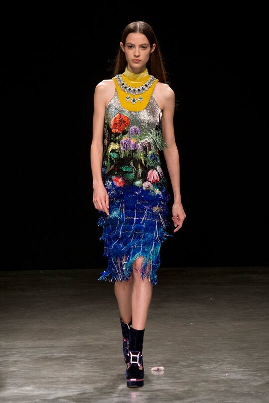 Mary Katrantzou London Fashion Week HW 2017