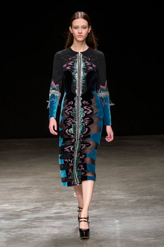Mary Katrantzou London Fashion Week HW 2017