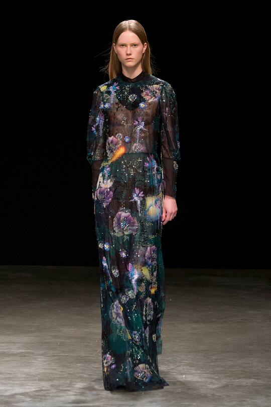 Mary Katrantzou London Fashion Week HW 2017
