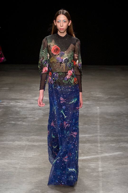 Mary Katrantzou London Fashion Week HW 2017