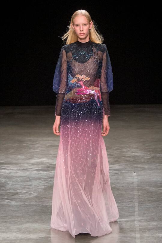 Mary Katrantzou London Fashion Week HW 2017