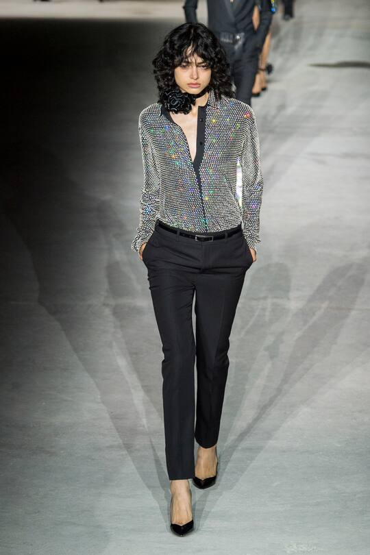 Saint Laurent Paris Fashion Week