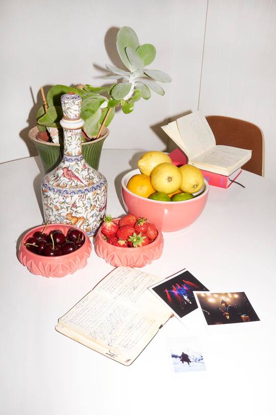 Seb Lorez Popmusiker Stillleben mit Muse und Musik