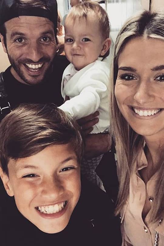 Rafael van der Vaart, Estavana, Damian, Jesslynn März 2020