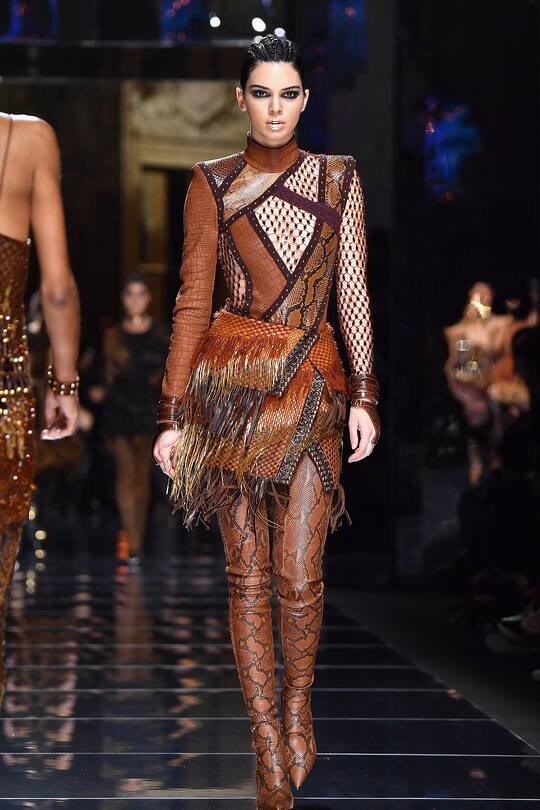 Balmain Fashion Week Paris