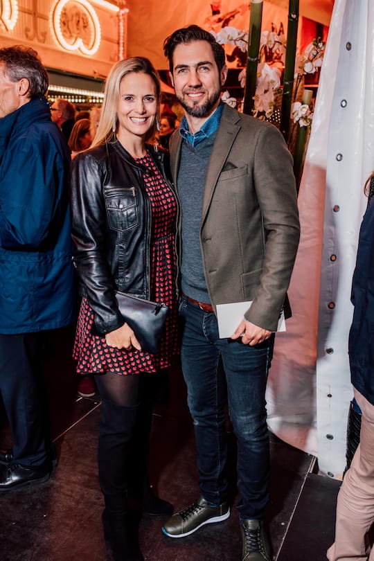 Manuel Burkhart mit Gattin Michele 2019