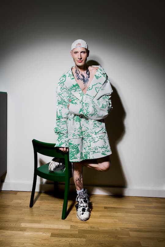 Yannick Zamboni, Modedesigner und Gewinner bei 'Making The Cut' mit Heidi Klum, Zürich, 7. Oktober 2022