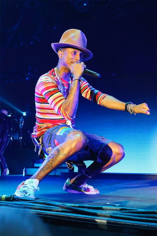 US-Mega-Star Pharrell Williams