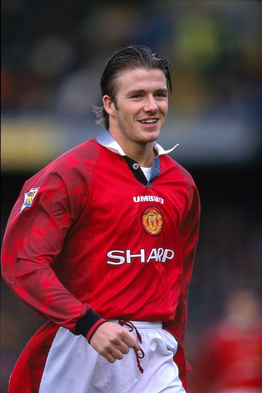 David Beckham Style Manchester United
