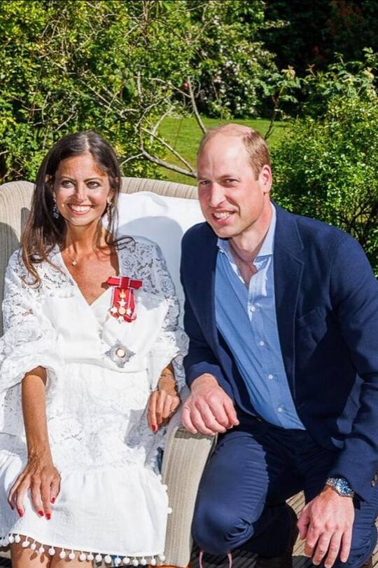 Prinz William Deborah James