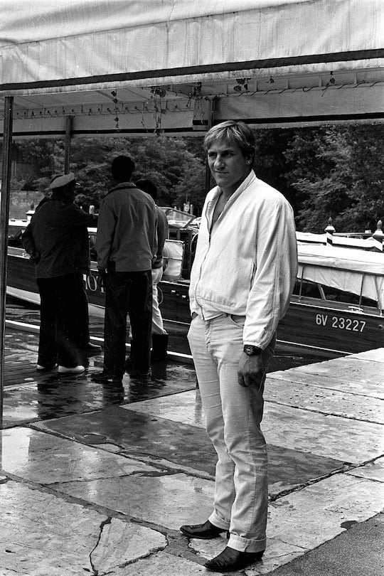 Gerard Depardieu in jungen Jahren