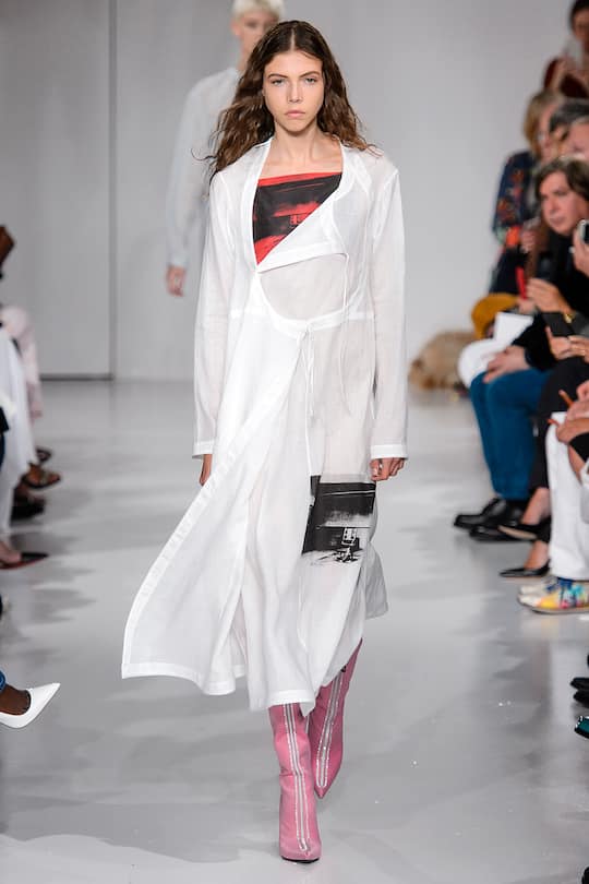New York Fashion Week Calvin Klein Frühjahr Sommer 2018 Show