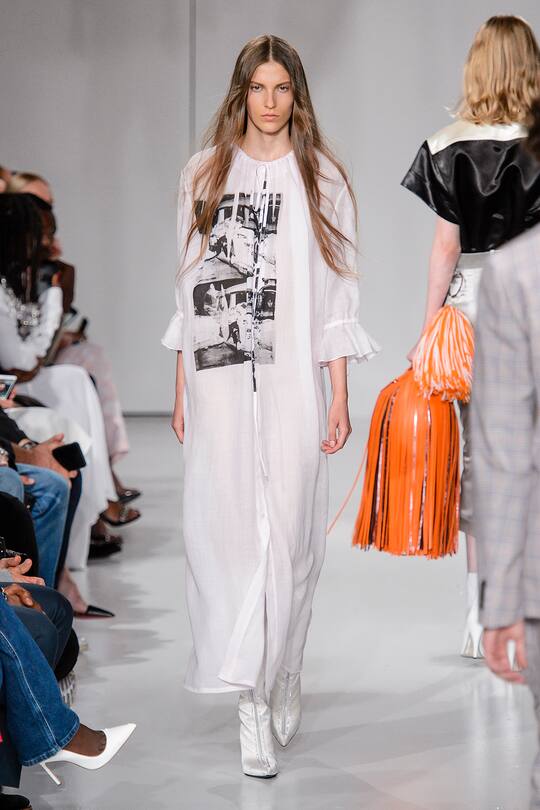 New York Fashion Week Calvin Klein Frühjahr Sommer 2018 Show