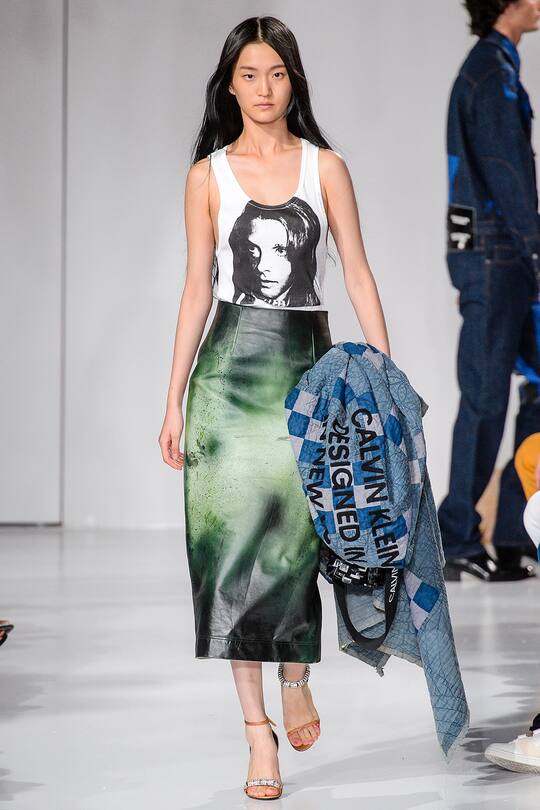 New York Fashion Week Calvin Klein Frühjahr Sommer 2018 Show
