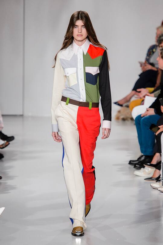 New York Fashion Week Calvin Klein Frühjahr Sommer 2018 Show