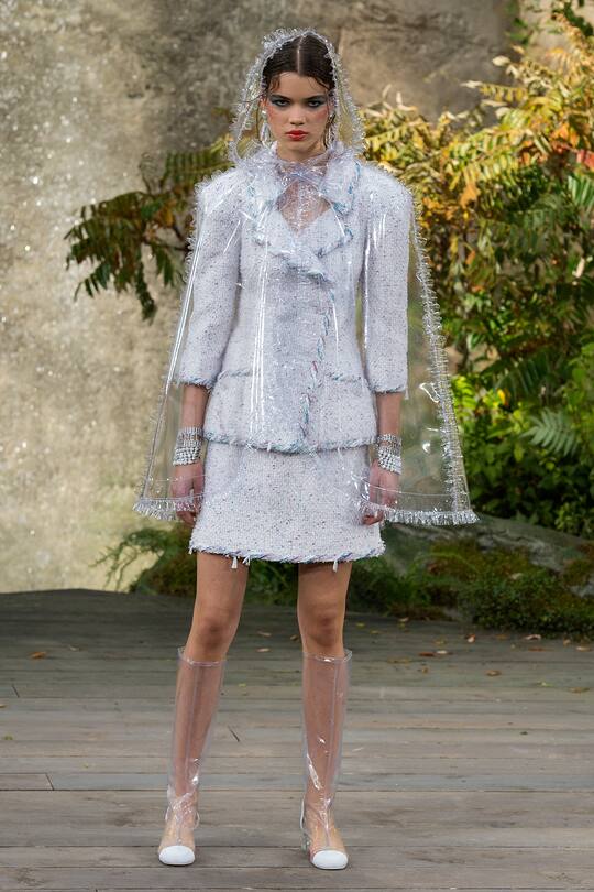 Look von der Chanel Frühjahr/Sommer 2018 Show in Paris