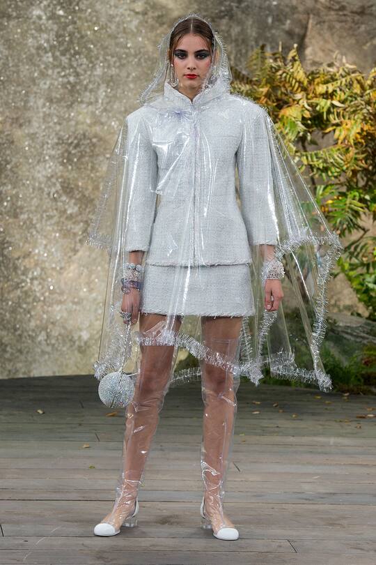 Look von der Chanel Frühjahr/Sommer 2018 Show in Paris