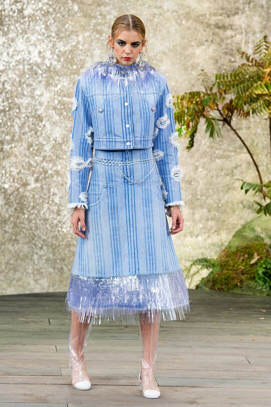 Look von der Chanel Frühjahr/Sommer 2018 Show in Paris