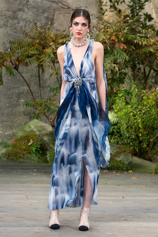 Look von der Chanel Frühjahr/Sommer 2018 Show in Paris