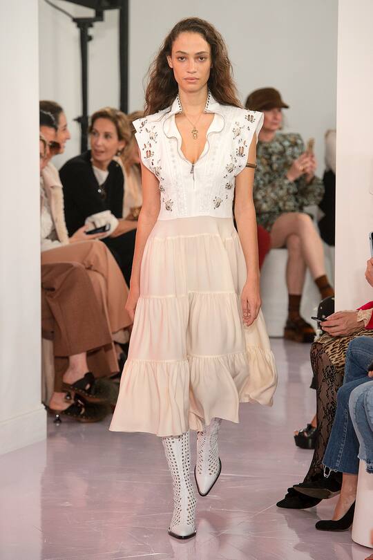 Die Chloé Frühjahr/Sommer 2018 Show in Paris