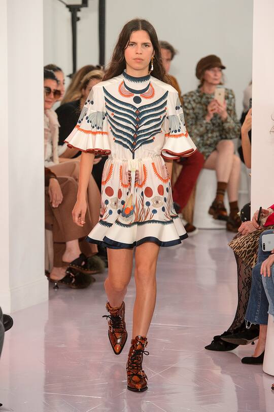 Die Chloé Frühjahr/Sommer 2018 Show in Paris