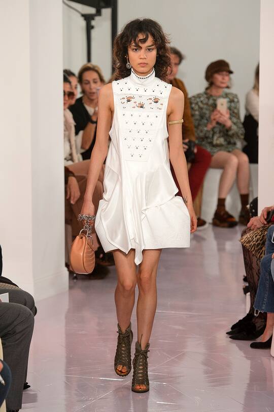 Die Chloé Frühjahr/Sommer 2018 Show in Paris