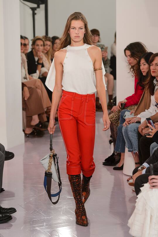 Die Chloé Frühjahr/Sommer 2018 Show in Paris