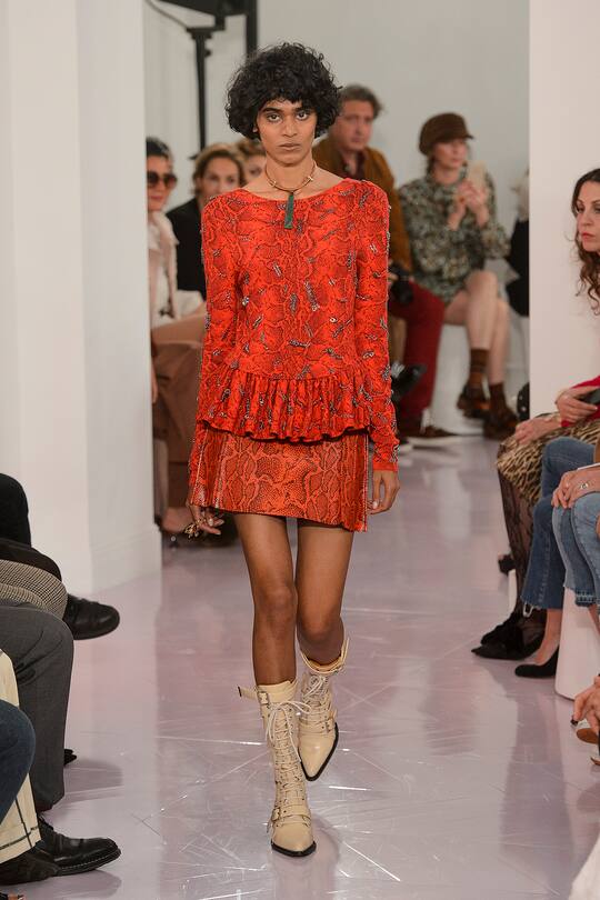 Die Chloé Frühjahr/Sommer 2018 Show in Paris