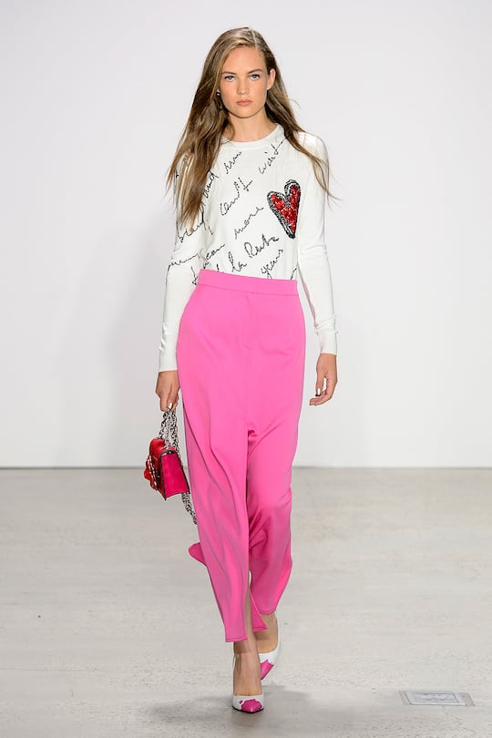 Runaway-Bild der Oscar de La Renta Show in New York