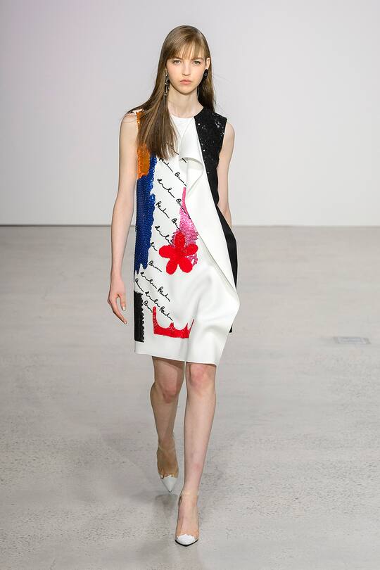 Runaway-Bild der Oscar de La Renta Show in New York