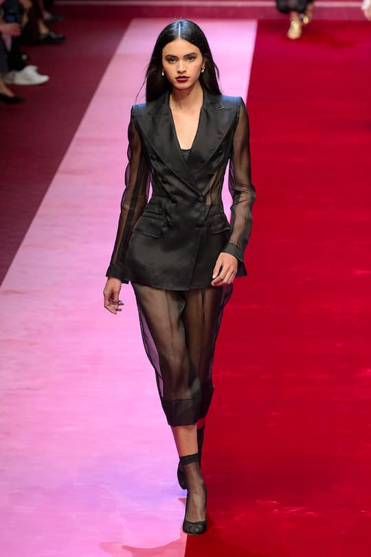 Dolce & Gabbana Frühjahr/Sommer 2018 Kollektion, Mailand Fashion Week