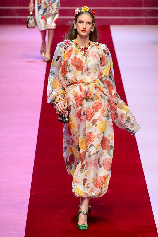 Dolce & Gabbana Frühjahr/Sommer 2018 Kollektion, Mailand Fashion Week