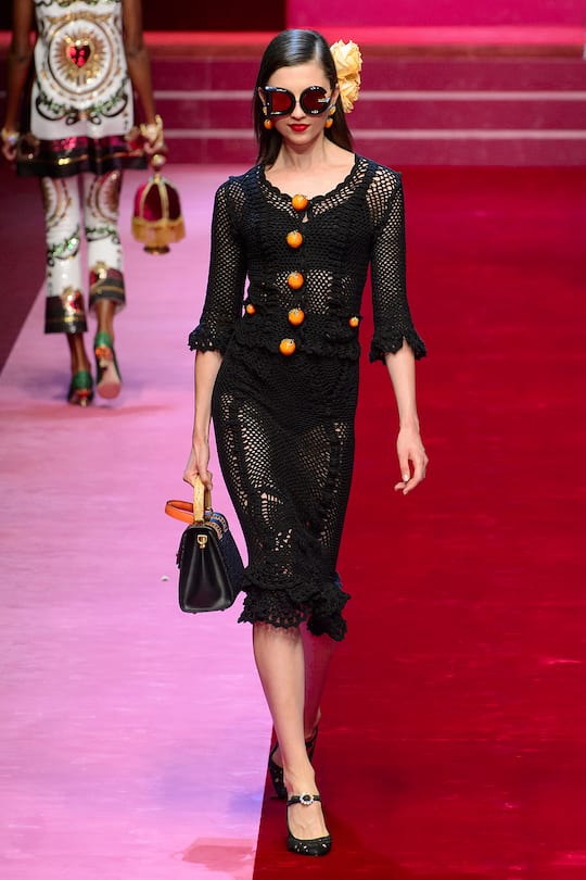 Dolce & Gabbana Frühjahr/Sommer 2018 Kollektion, Mailand Fashion Week