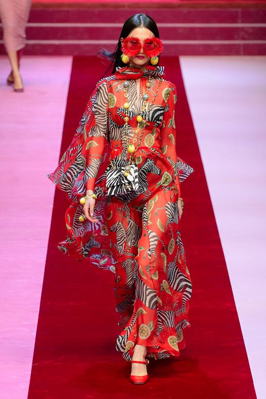 Dolce & Gabbana Frühjahr/Sommer 2018 Kollektion, Mailand Fashion Week