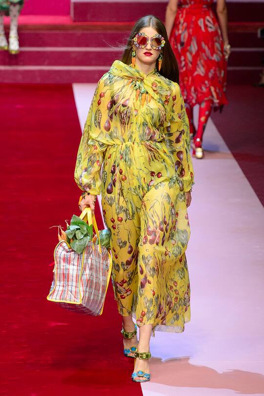 Dolce & Gabbana Frühjahr/Sommer 2018 Kollektion, Mailand Fashion Week