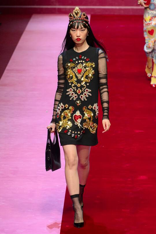 Dolce & Gabbana Frühjahr/Sommer 2018 Kollektion, Mailand Fashion Week