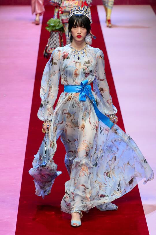 Dolce & Gabbana Frühjahr/Sommer 2018 Kollektion, Mailand Fashion Week