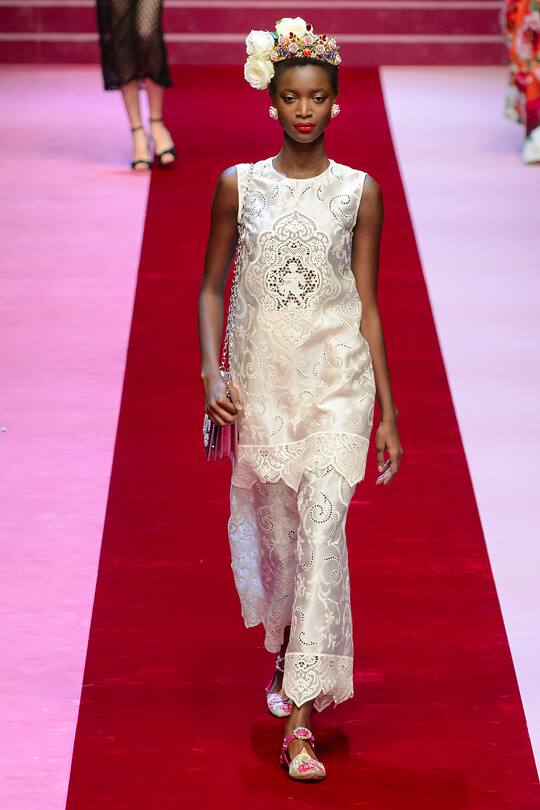 Dolce & Gabbana Frühjahr/Sommer 2018 Kollektion, Mailand Fashion Week