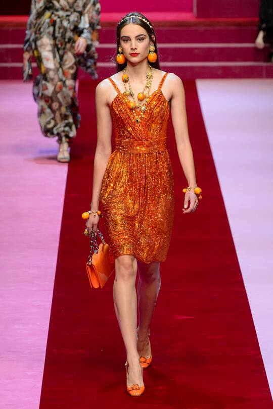 Dolce & Gabbana Frühjahr/Sommer 2018 Kollektion, Mailand Fashion Week
