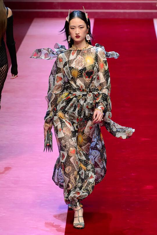 Dolce & Gabbana Frühjahr/Sommer 2018 Kollektion, Mailand Fashion Week