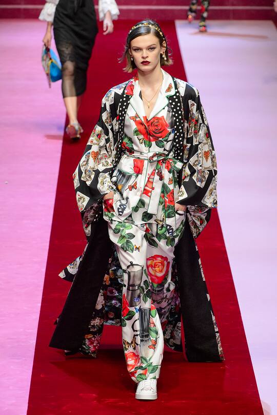Dolce & Gabbana Frühjahr/Sommer 2018 Kollektion, Mailand Fashion Week