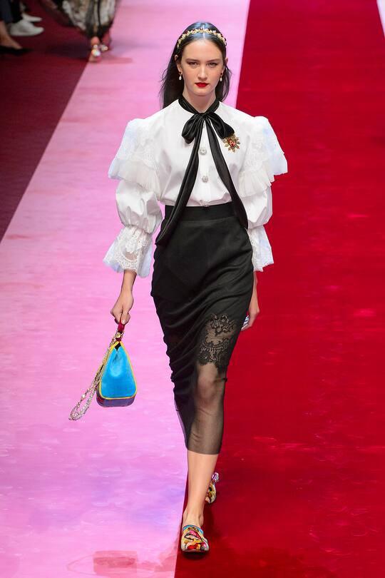 Dolce & Gabbana Frühjahr/Sommer 2018 Kollektion, Mailand Fashion Week