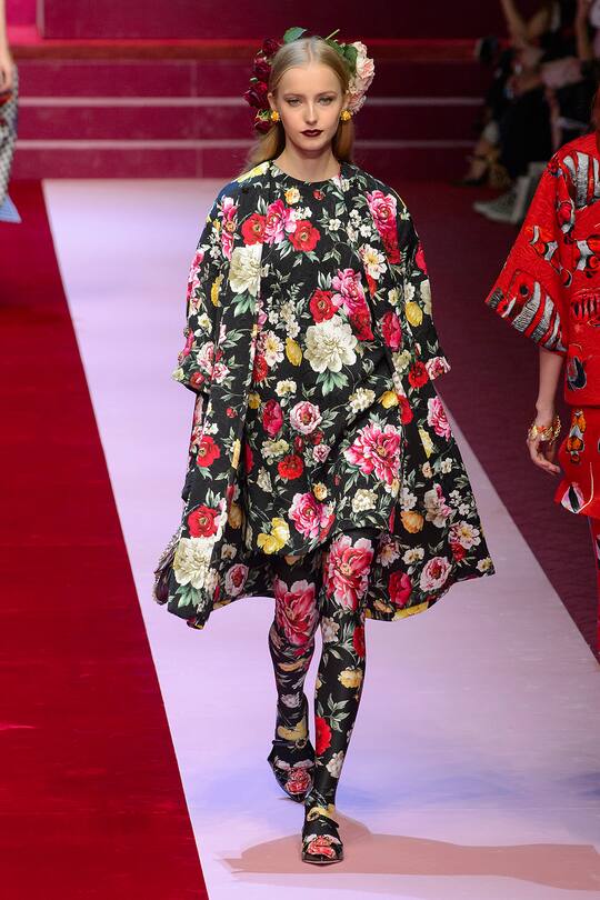 Dolce & Gabbana Frühjahr/Sommer 2018 Kollektion, Mailand Fashion Week