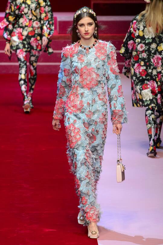Dolce & Gabbana Frühjahr/Sommer 2018 Kollektion, Mailand Fashion Week