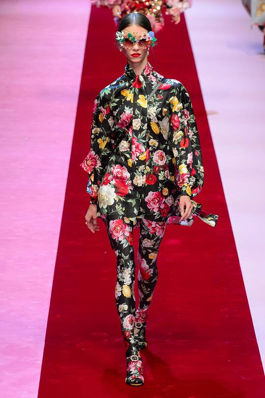 Dolce & Gabbana Frühjahr/Sommer 2018 Kollektion, Mailand Fashion Week
